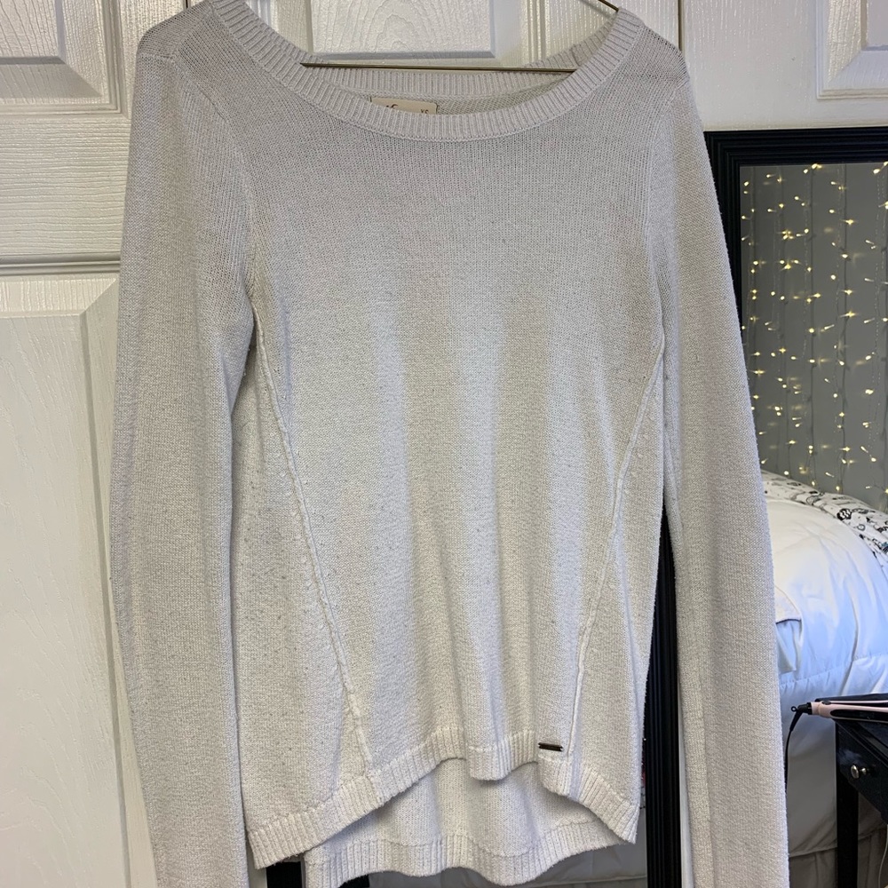 Cream sweater